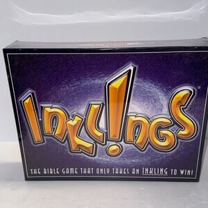 Inklings Bible Game COMPLETE Cactus 2002 Christian Strategy Questions SEALED